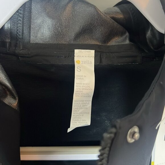 NWT Zella Journey Water Resistant Raincoat Size Small - Picture 5 of 10